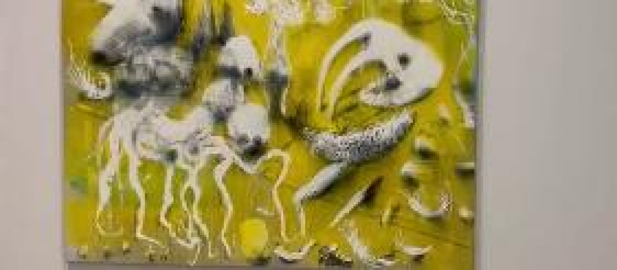 Cuadro de la exposición 'Grisailles', de Miquel Barceló