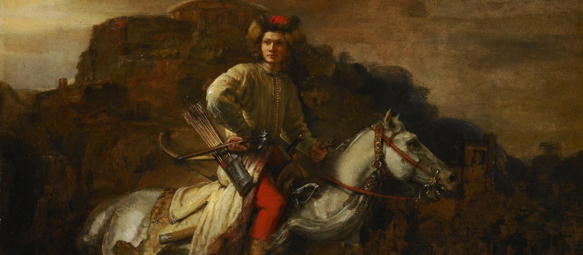 El jinete polaco por Rembrant