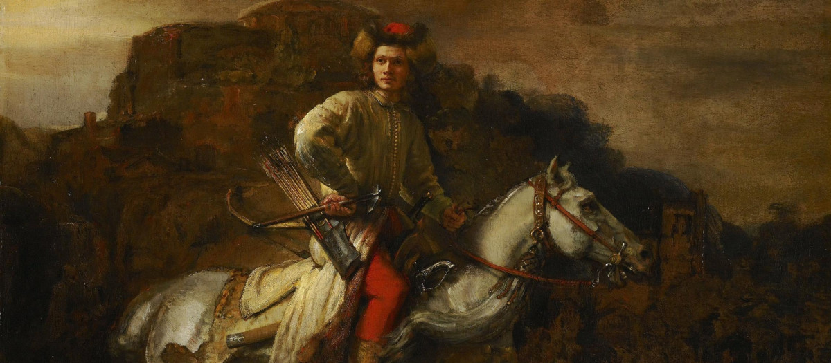 El jinete polaco por Rembrant
