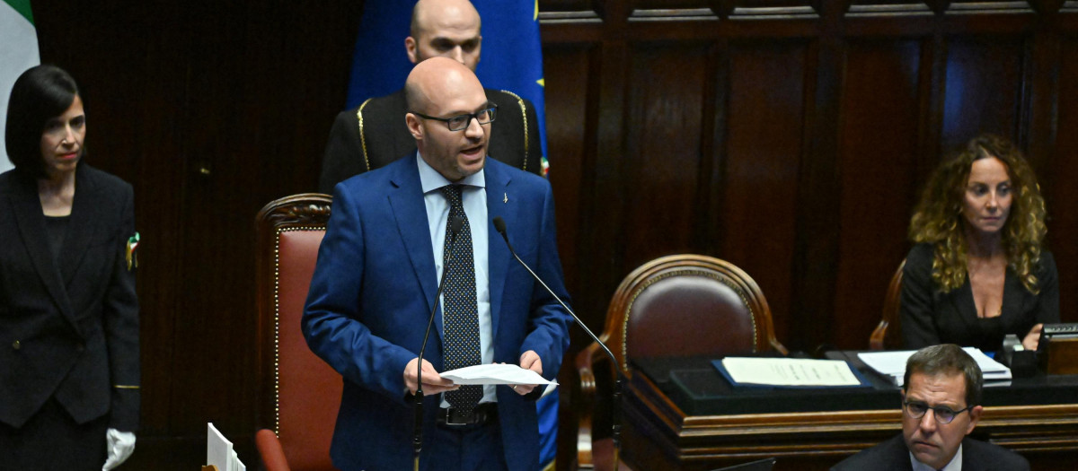 Lorenzo Fontana presidente Cámara Diputados Italia