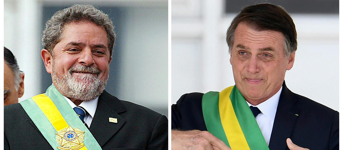 Lula y Bolsonaro