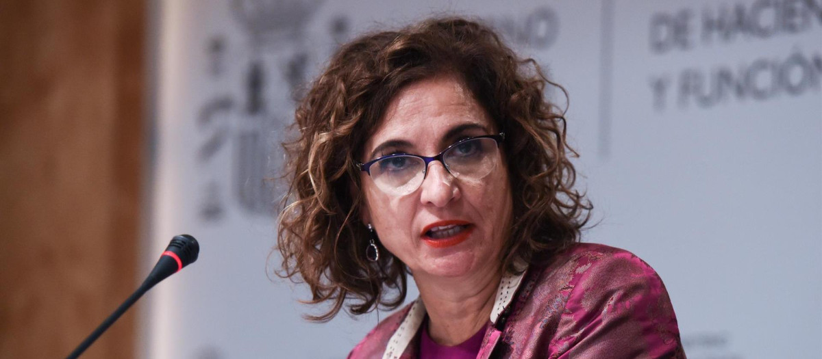 La ministra de Hacienda, María Jesús Montero.