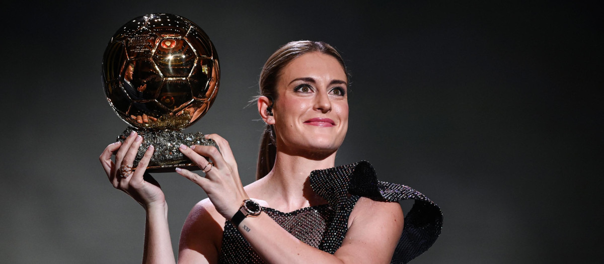 Alexia Putellas ha ganado este lunes su segundo Balón de Oro