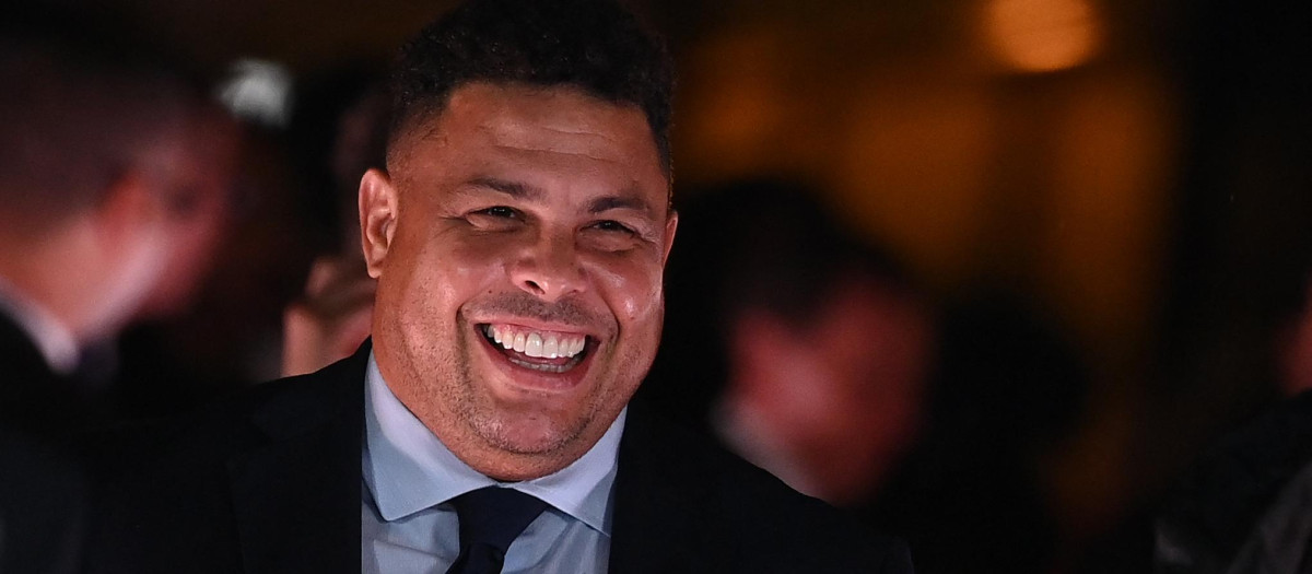Ronaldo Nazario, ganador de dos balones de oro, ha estado presente en París