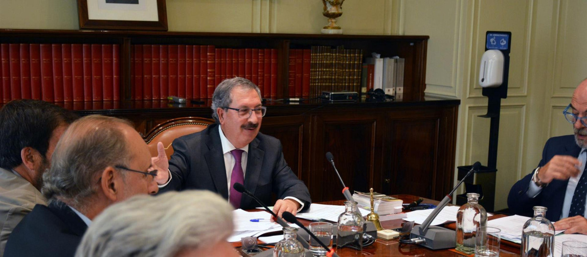 El magistrado Rafael Mozo, al frente del Consejo en funciones, suplente del dimitido Lesmes