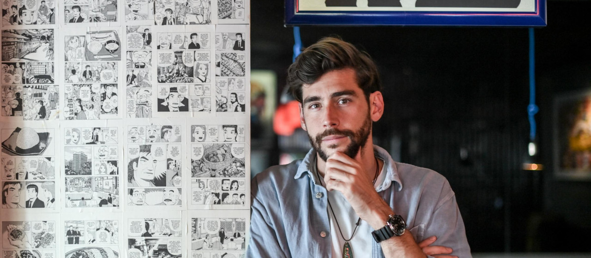 Portrait of singer Alvaro Soler in Berlin