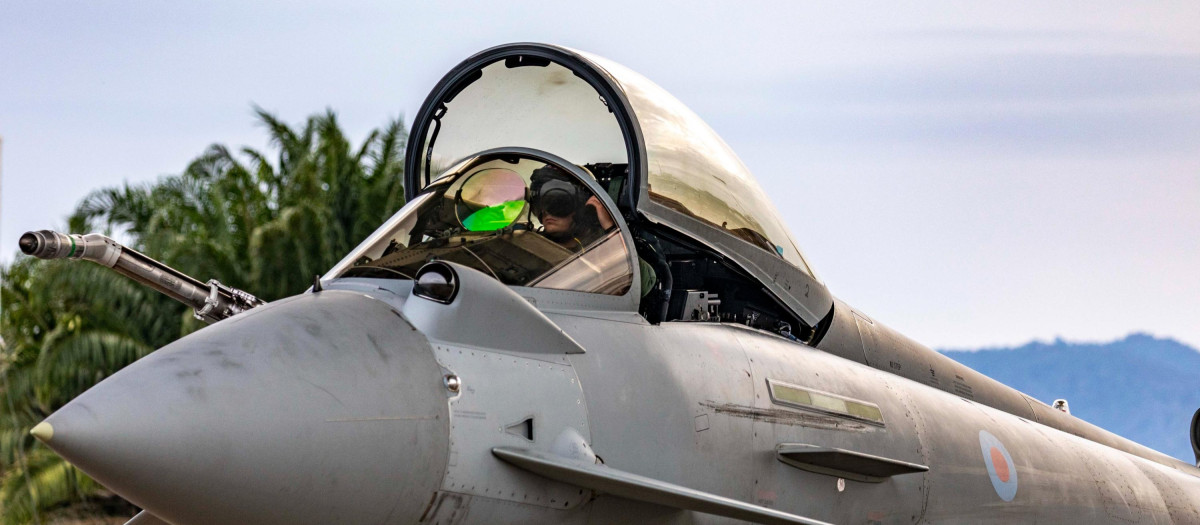 Piloto de la Fuerza Aérea británica