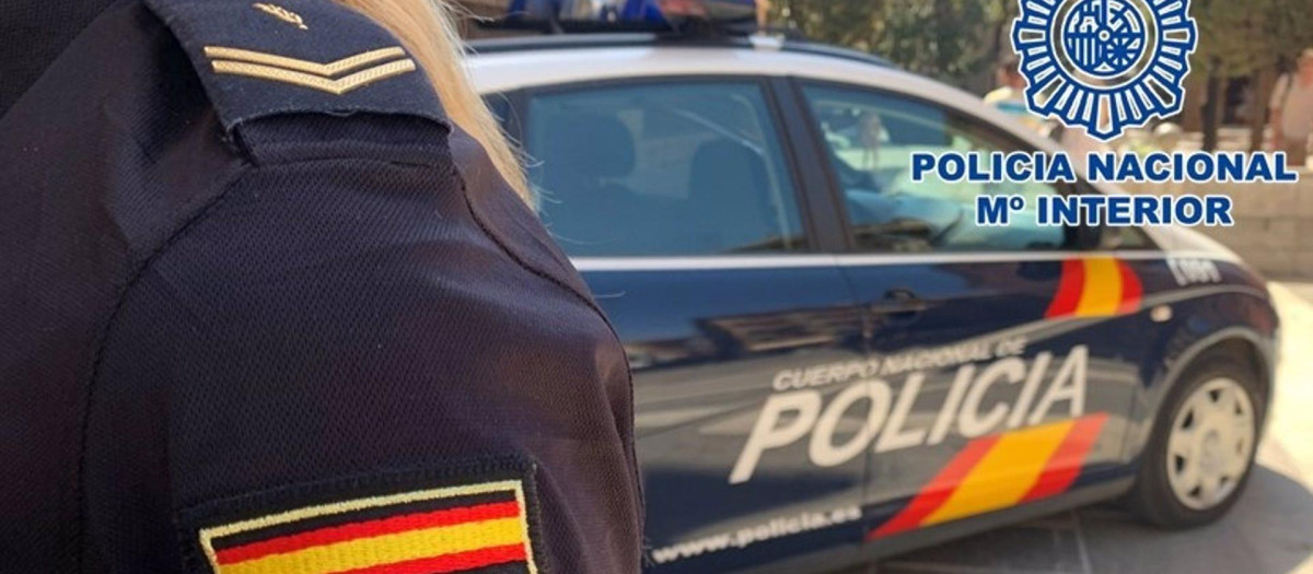 Una agente de la Policía Nacional, en una imagen de archivo