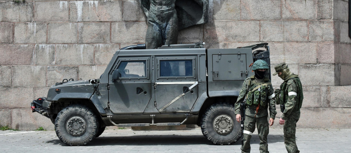 Jersón tropas rusas