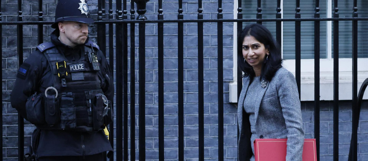 Suella Braverman, ministra de Interior de Reino Unido