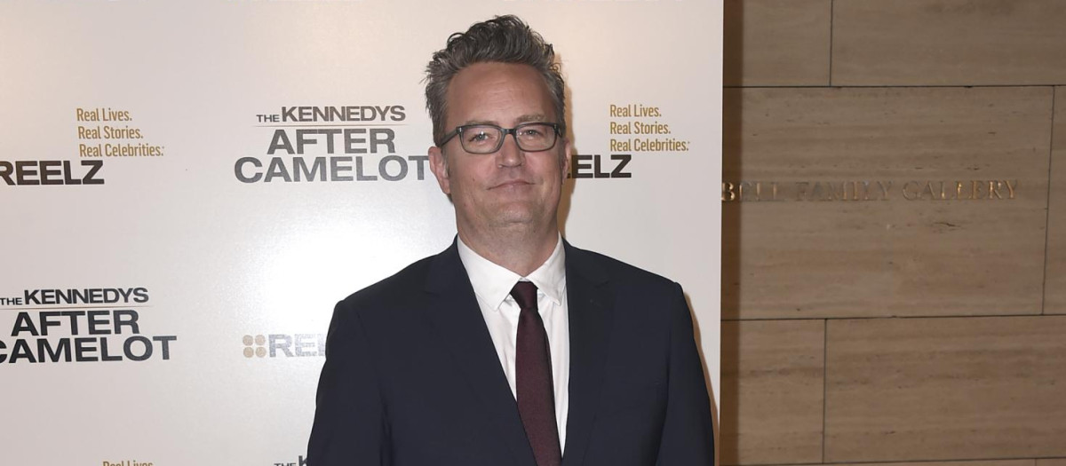 Actor Matthew Perry at "The Kennedys - After Camelot" on Wednesday, March 15, 2017, in Beverly Hills, Calif.
