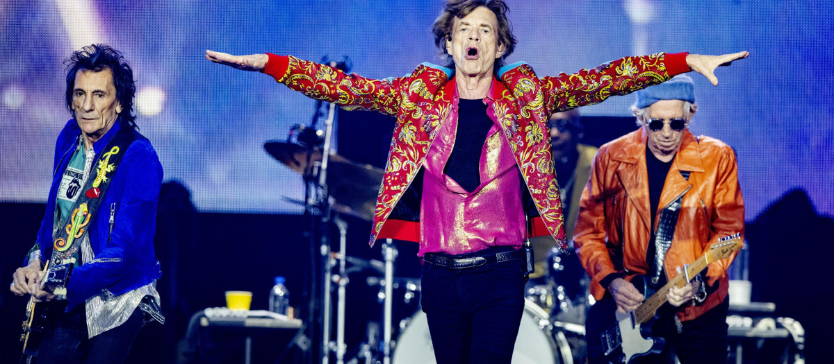 The Rolling Stones en su último concierto en Ámsterdam