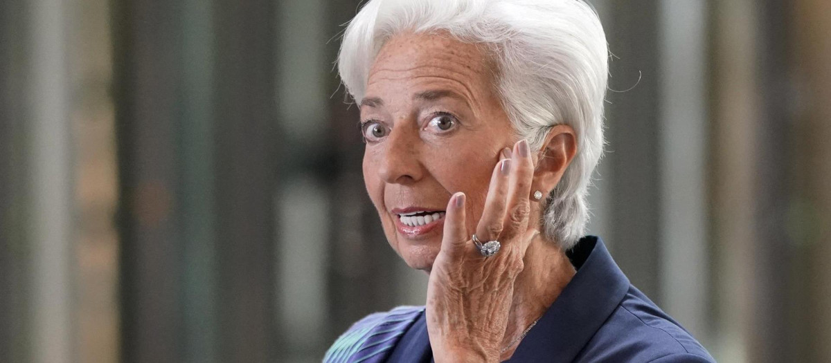 La presidenta del Banco Central Europeo (BCE), Christine Lagarde