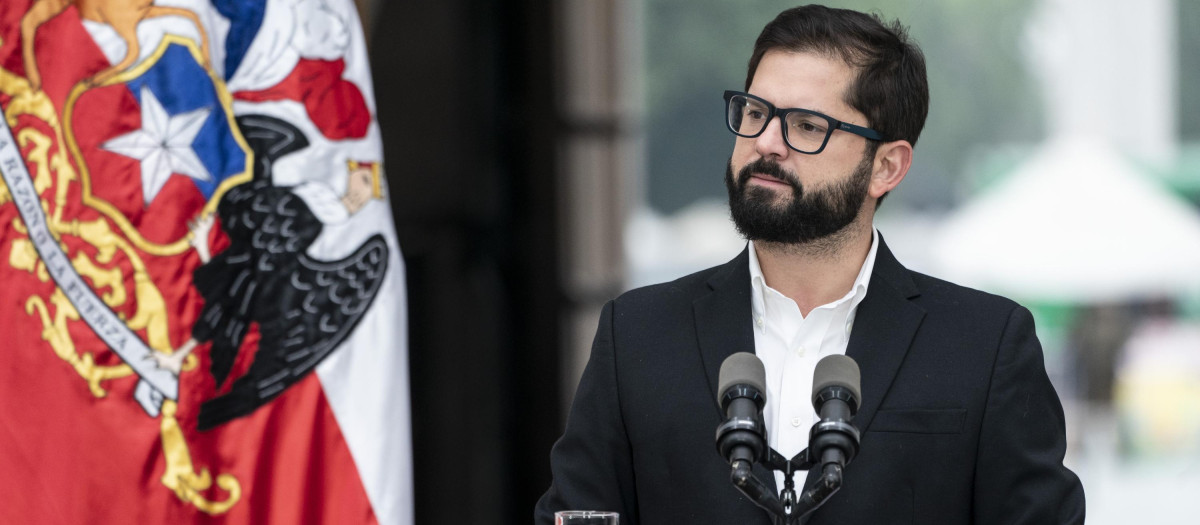 Gabriel Boric, presidente de Chile