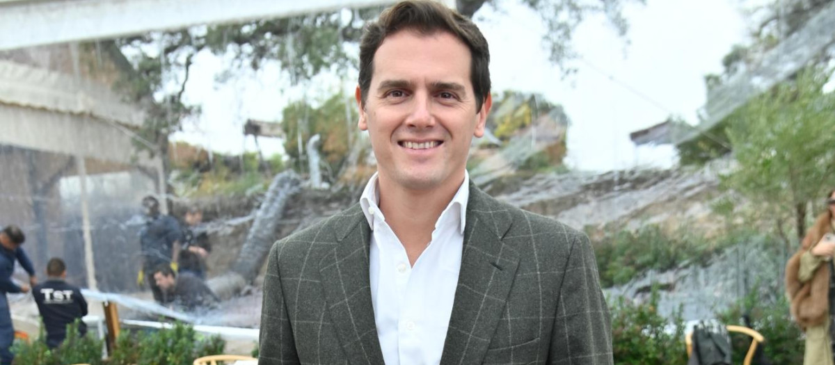 Albert Rivera during Un encuentro para la cultura en libertad Forum in Madrid on Friday, 21 October 2022.