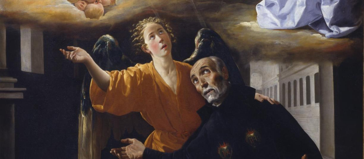 Visión del Beato Alonso Rodríguez por Francisco de Zurbarán