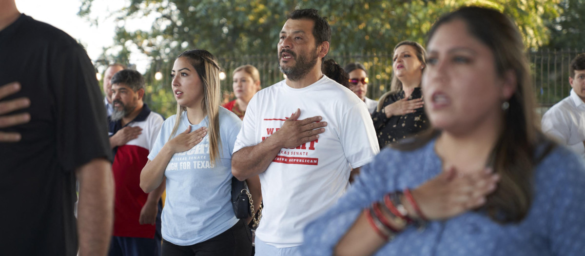 Evento de campaña republicana en Texas