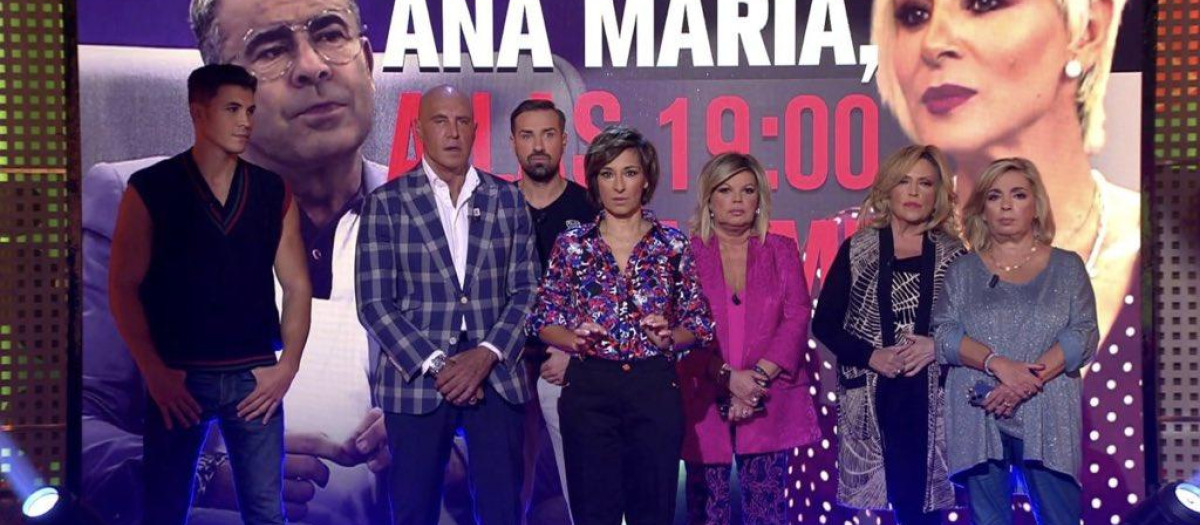 Mediaset contraprograma a Antena 3 con la entrevista a Ana María Aldón en Sálvame