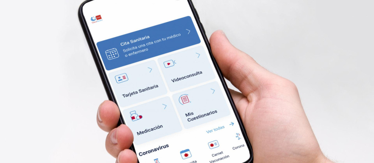 Nueva tarjeta sanitaria virtual de Madrid