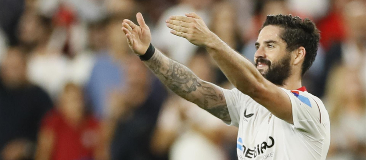 Isco ha metido su primer gol con el Sevilla