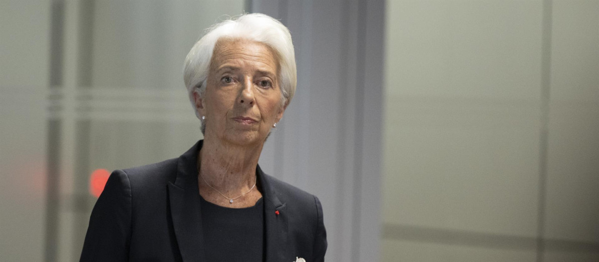 La presidenta del Banco Central Europeo (BCE), Christine Lagarde