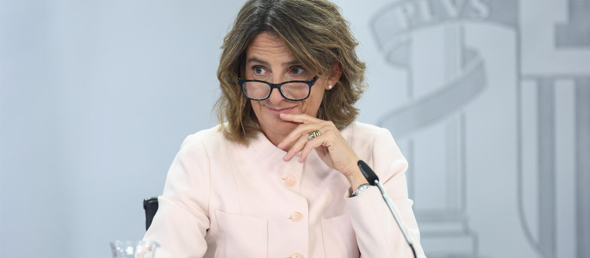 La ministra de Transición Ecológica, Teresa Ribera.