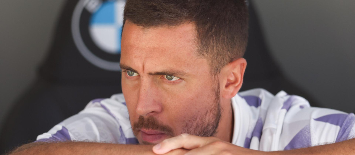 El belga ha convertido el banquillo en su lugar habitual