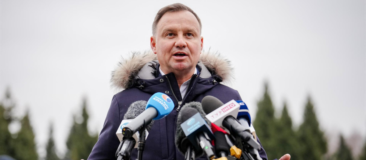El presidente polaco, Andrzej Duda.