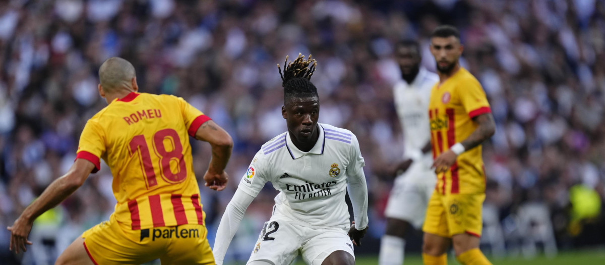 Camavinga fue uno de los mejores jugadores ante el Girona