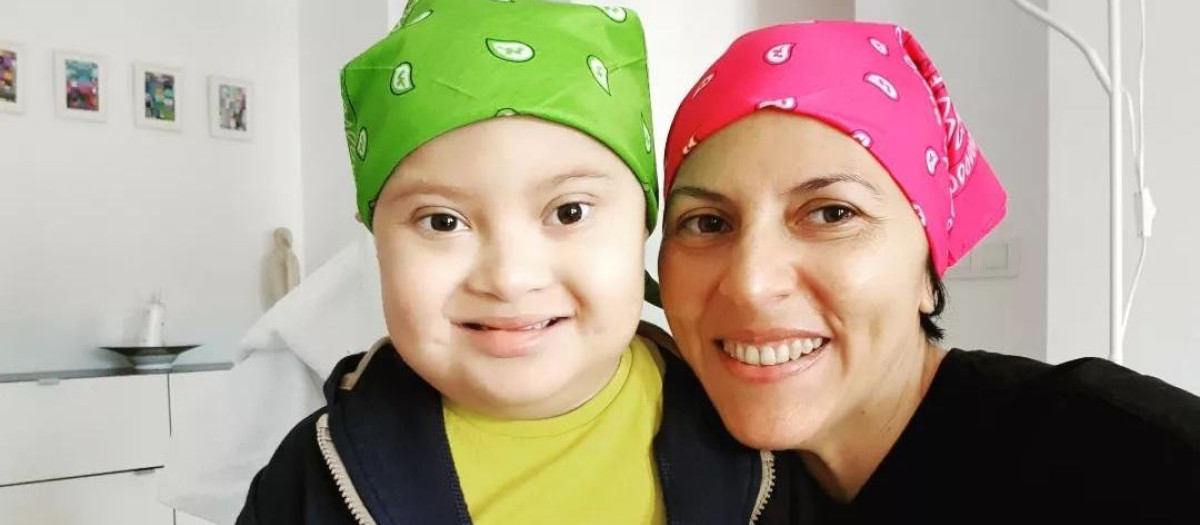 Mauri y su madre, Miriam