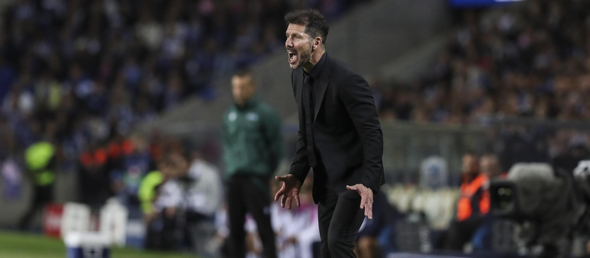 Simeone, en uno de los momentos más difíciles en su etapa del Atlético