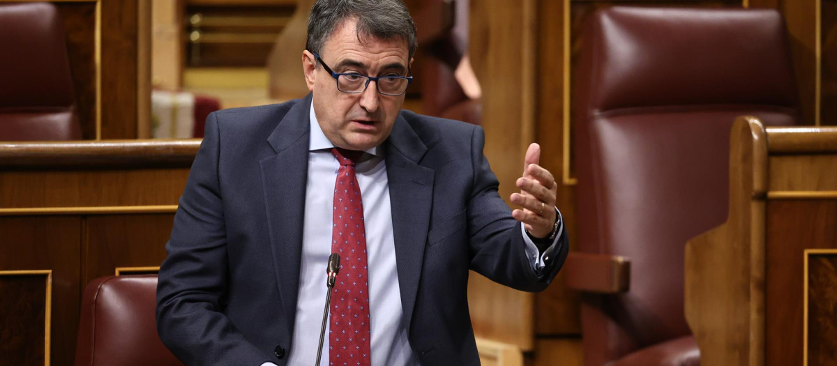 El portavoz del PNV, Aitor Esteban.