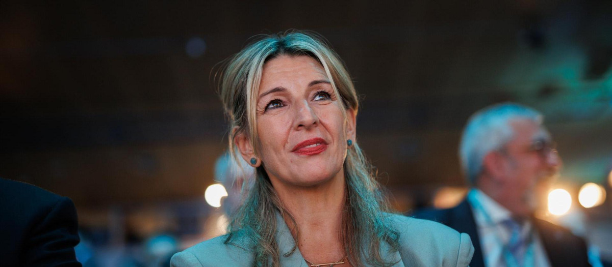La ministra de Trabajo, Yolanda Díaz.