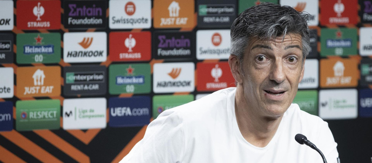 Imanol Alguacil, entrenador de la Real Sociedad
