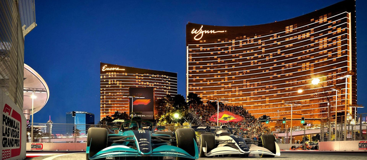 Imagen promocional del Gran Premio de Las Vegas 2023
