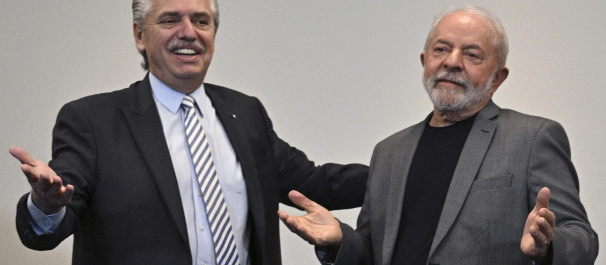 Alberto Fernandez y Lula