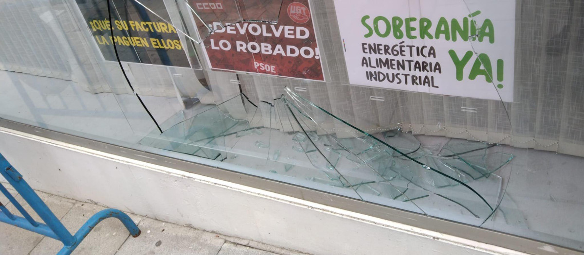 Vox denuncia un ataque contra su sede en Zamora: «No nos van a callar»