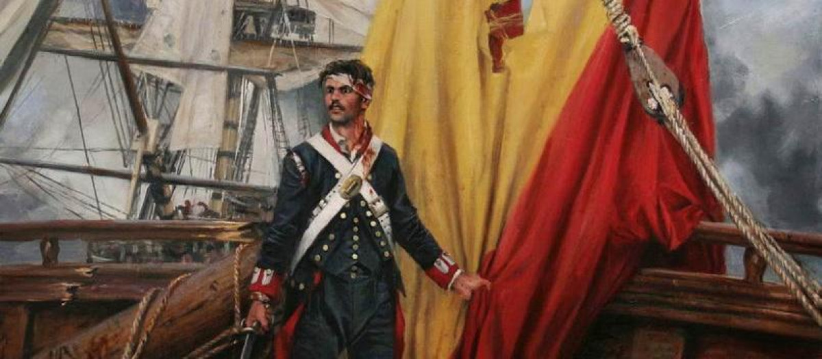 Mi bandera por Augusto Ferrer-Dalmau