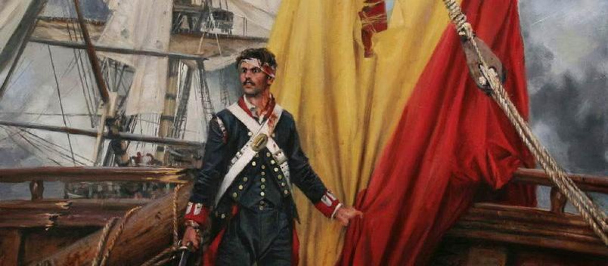Mi bandera por Augusto Ferrer-Dalmau