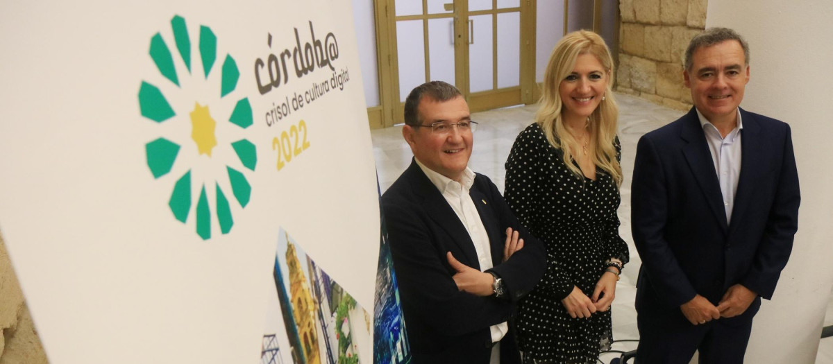 Francisco Hortigüela, Lourdes Morales y Javier Rodríguez Zapatero