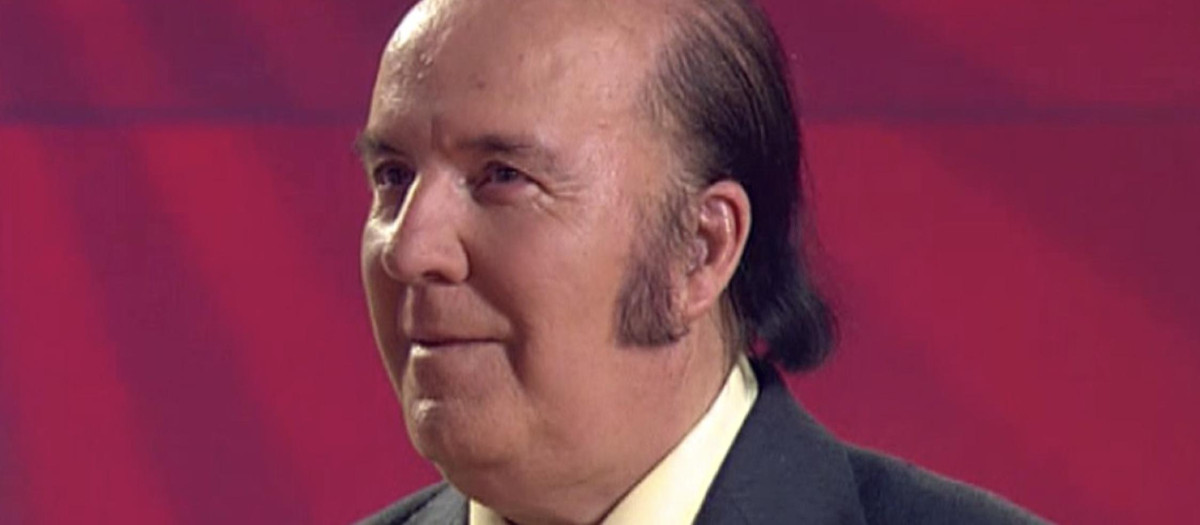 Chiquito de la Calzada, durante una actuación