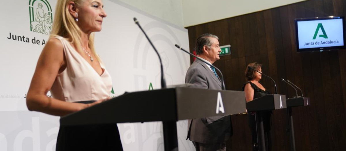 Patricia del Pozo, Antonio Sanz y Catalina García
