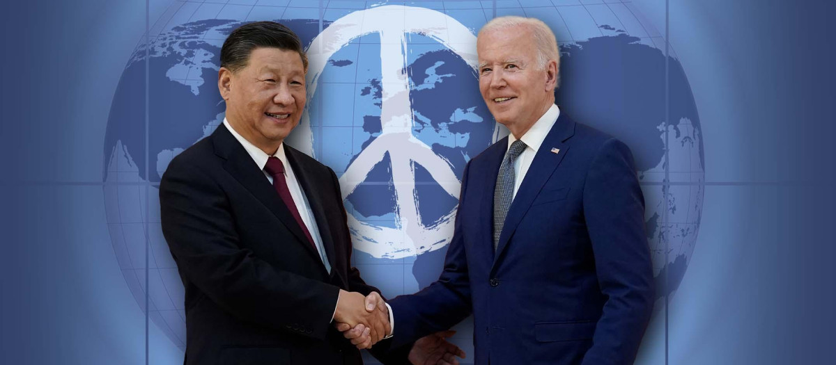 Xi Jinping y Joe Biden