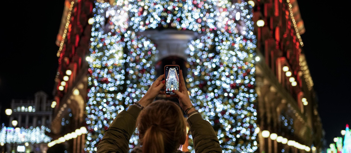 Alumbrado de Navidad en Madrid 2021