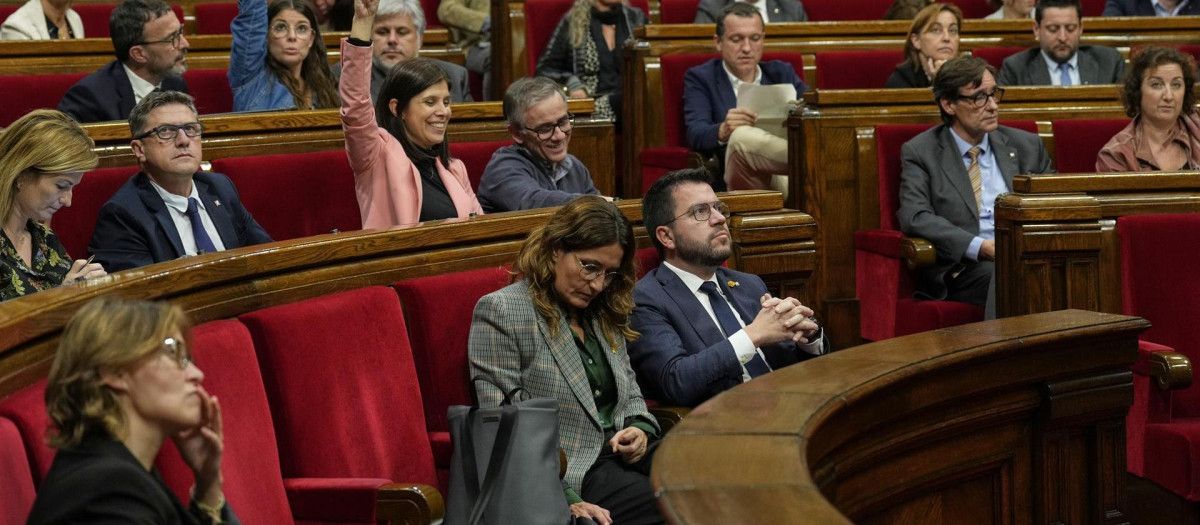 Imagen de archivo del parlamento catalán