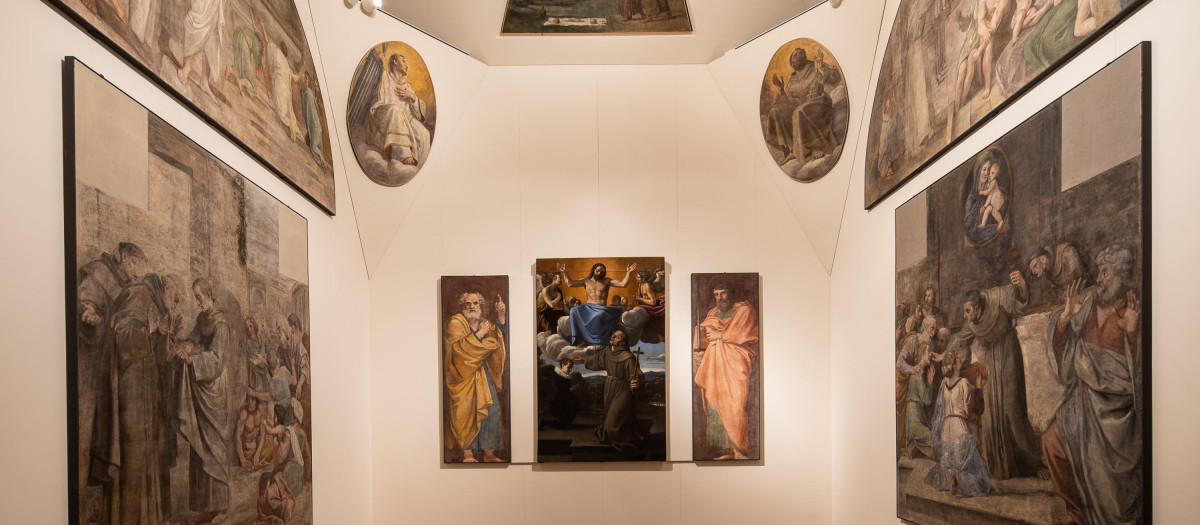 Reconstrucción de la capilla