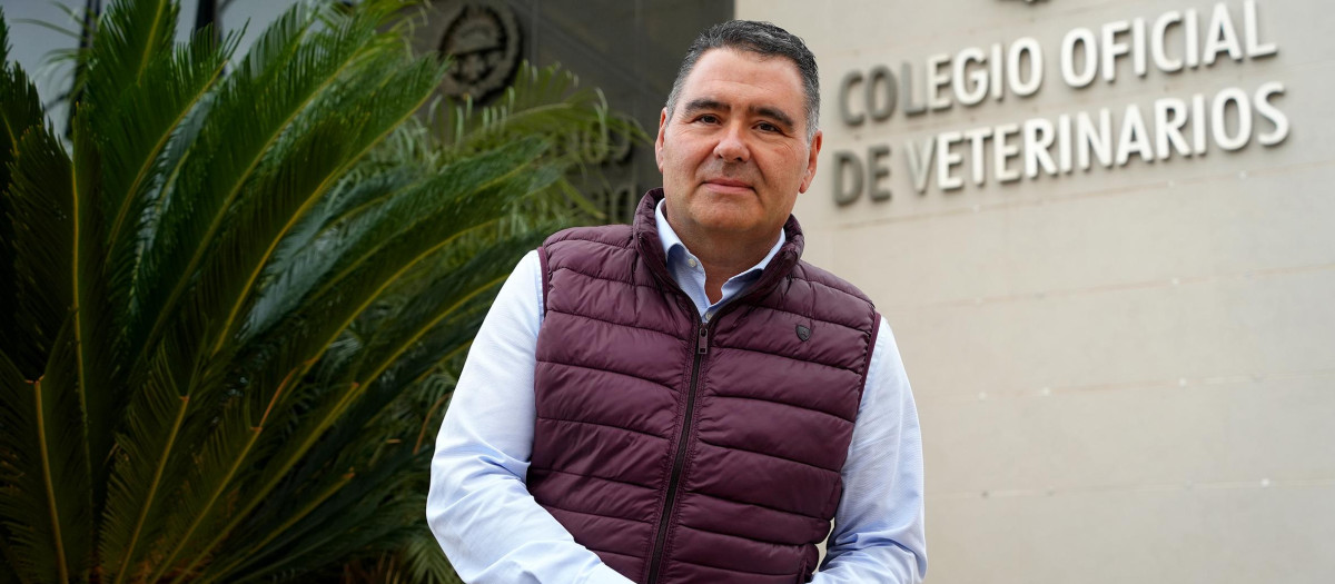 Miguel Ángel Perea, presidente del Colegio de Veterinarios de Córdoba