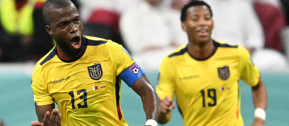 Enner Valencia fue la estrella del encuentro al marcar dos goles