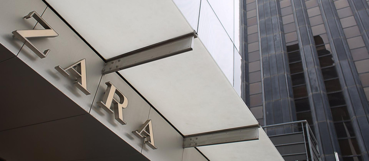 Imagen de una tienda de Zara.