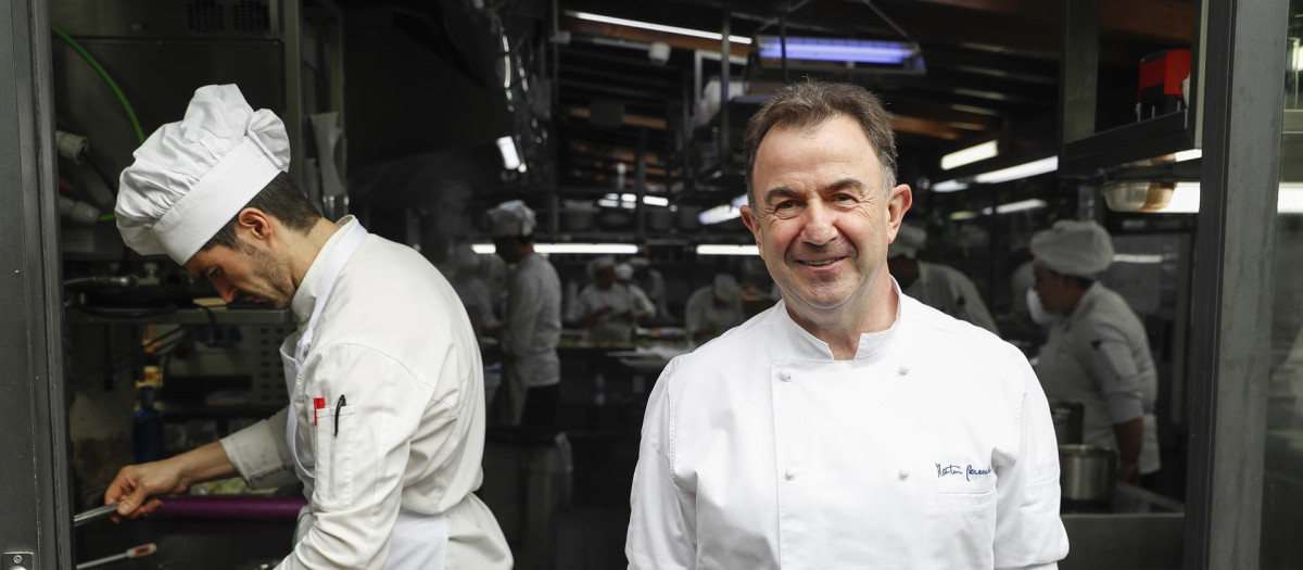El chef Martín Berasategui